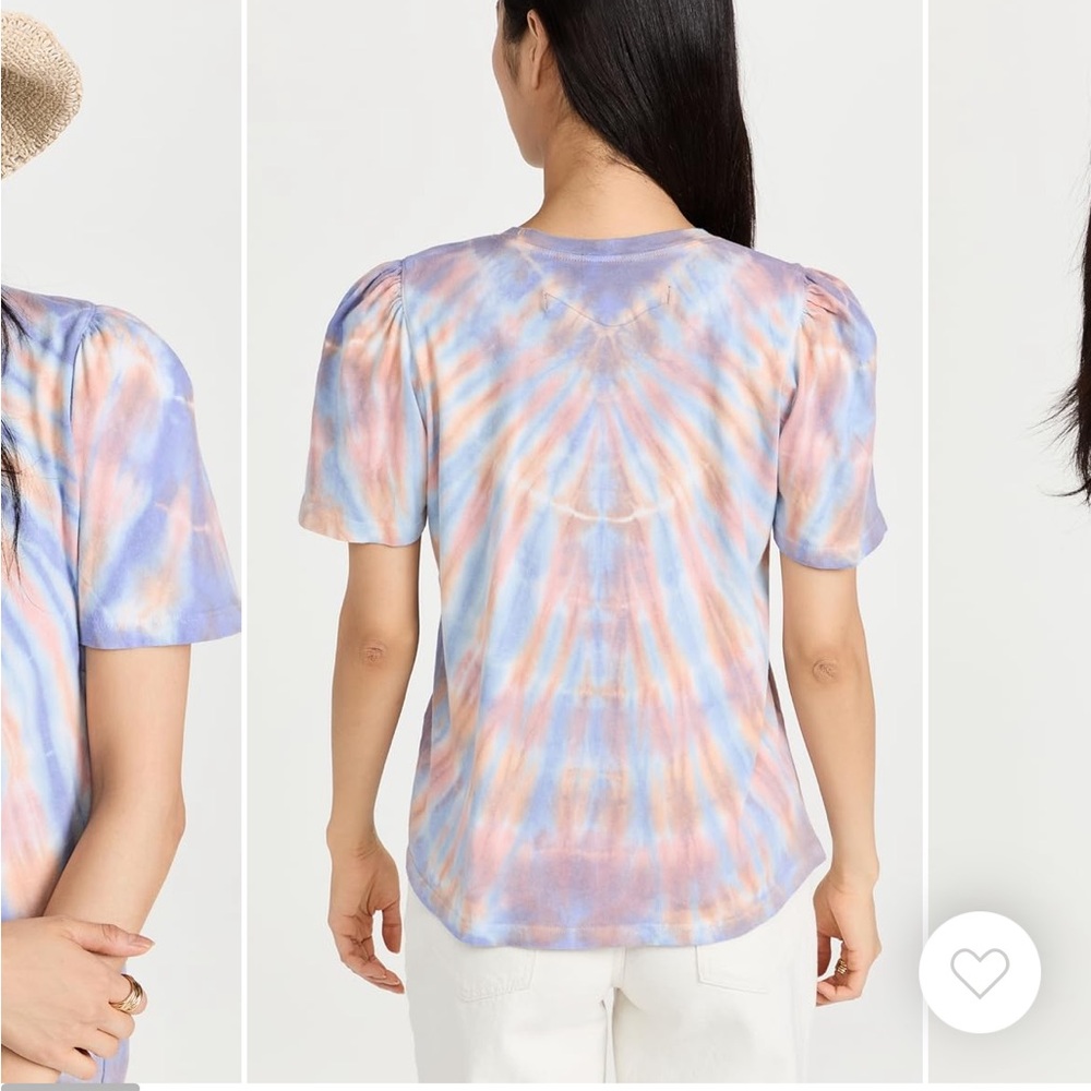 Raquel Allegra tie-dyed tee
